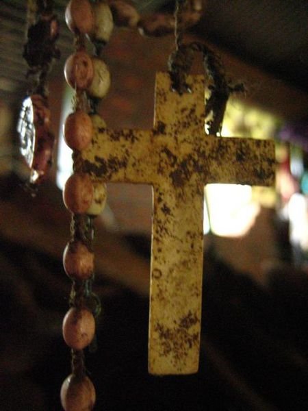 Crucifix with rosary