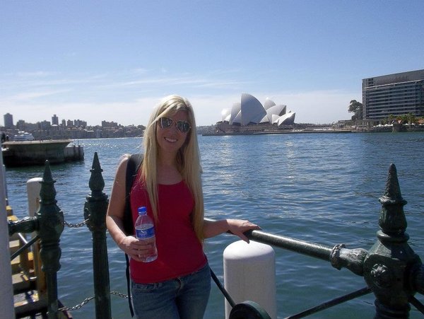 Me with the Sydney Opera House in the background :)