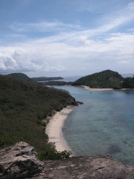 View from the top of Barefoot Island