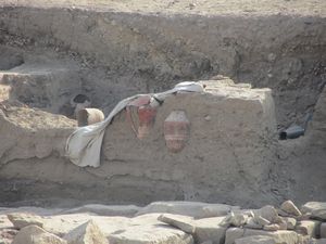 Excavations in Karnak