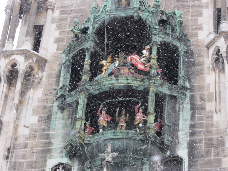 The Glockenspiel at the New Town Hall