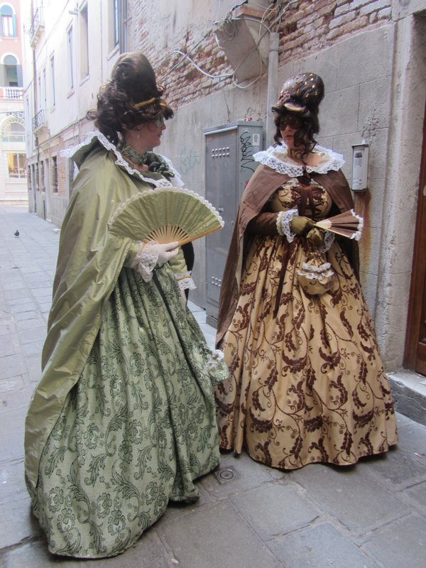 Two Ladies of a Different Time Period