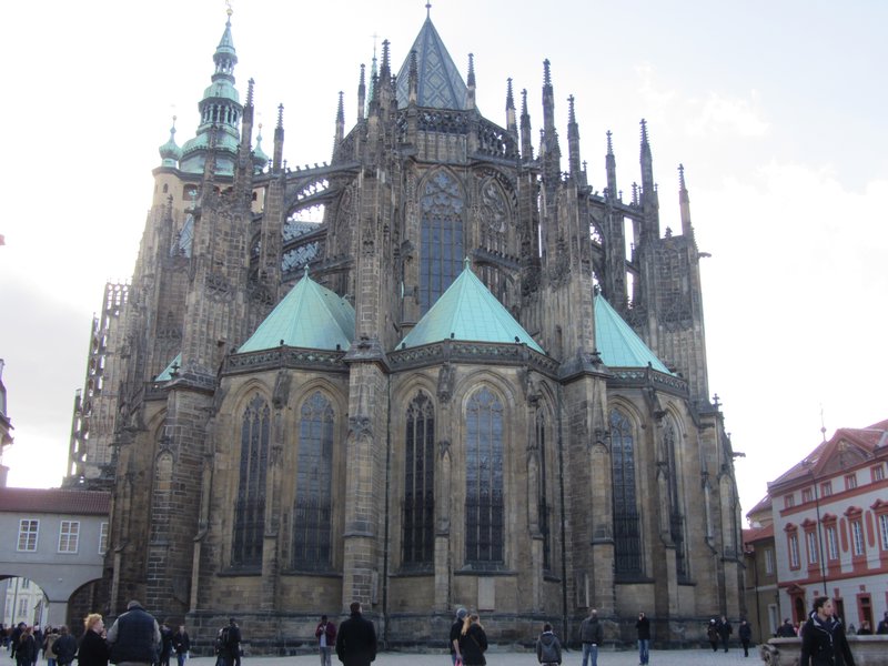 Back of St. Vitus Cathedral