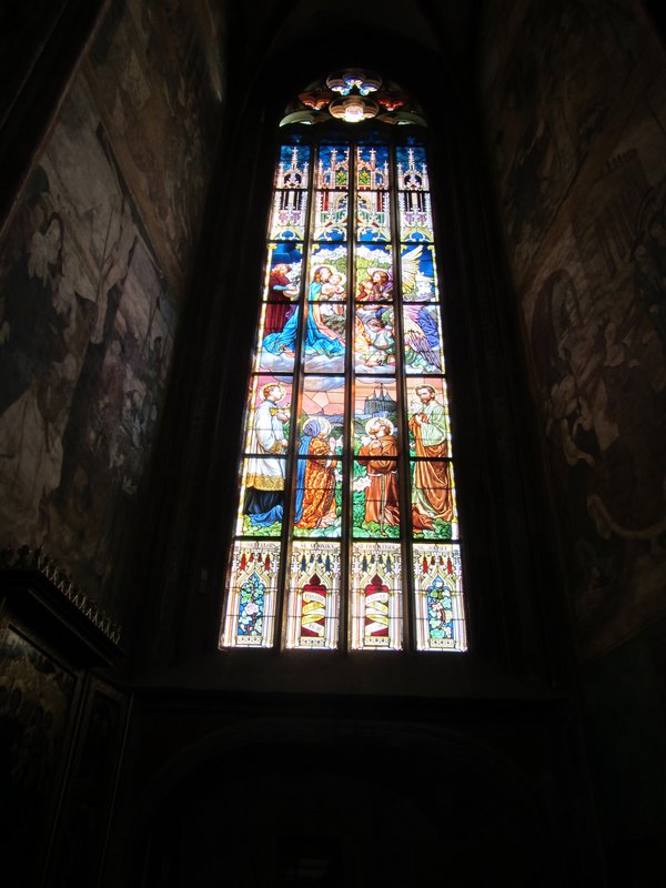 Windows Inside the Church
