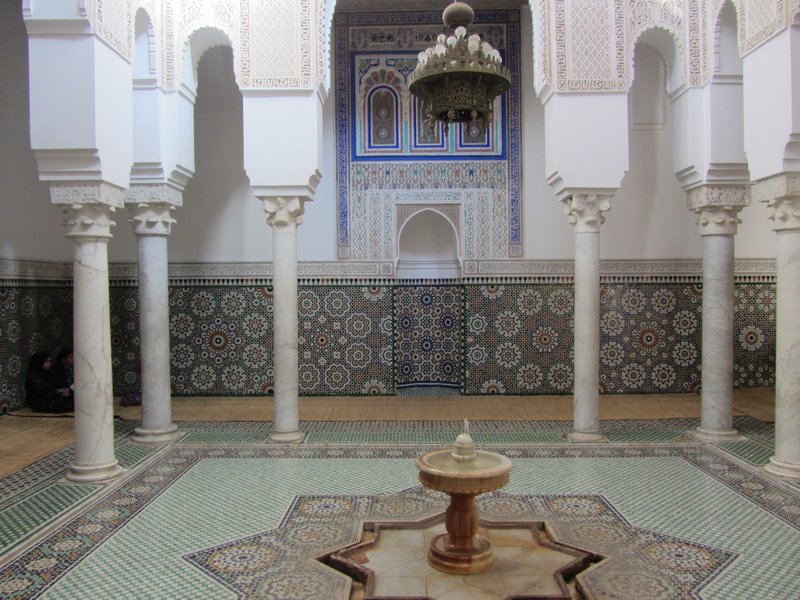 Inside what used to be a Mosque