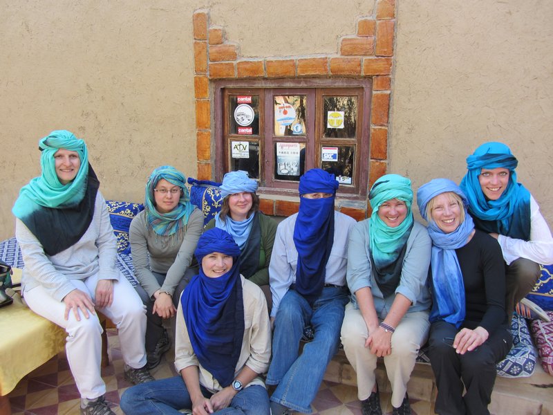 The Women with Berber Scarves