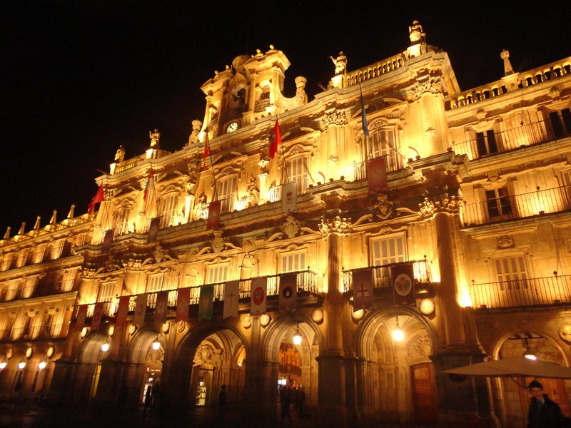 The amazing 'Plaza Mayor' at night