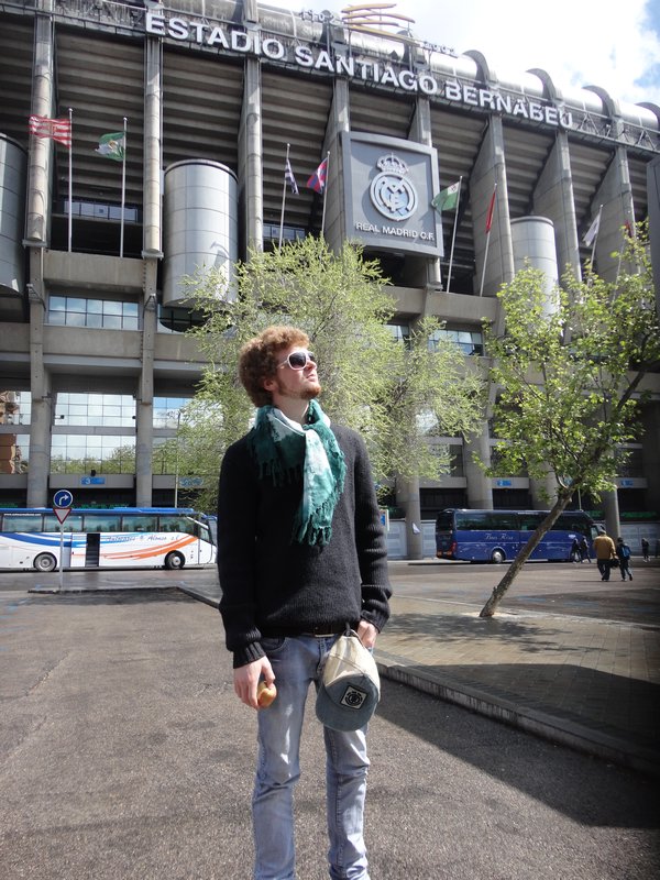 Me and the Madrid Stadium