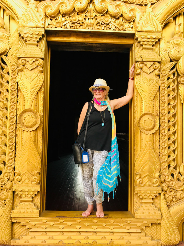 At the Royal Palace, Mandalay