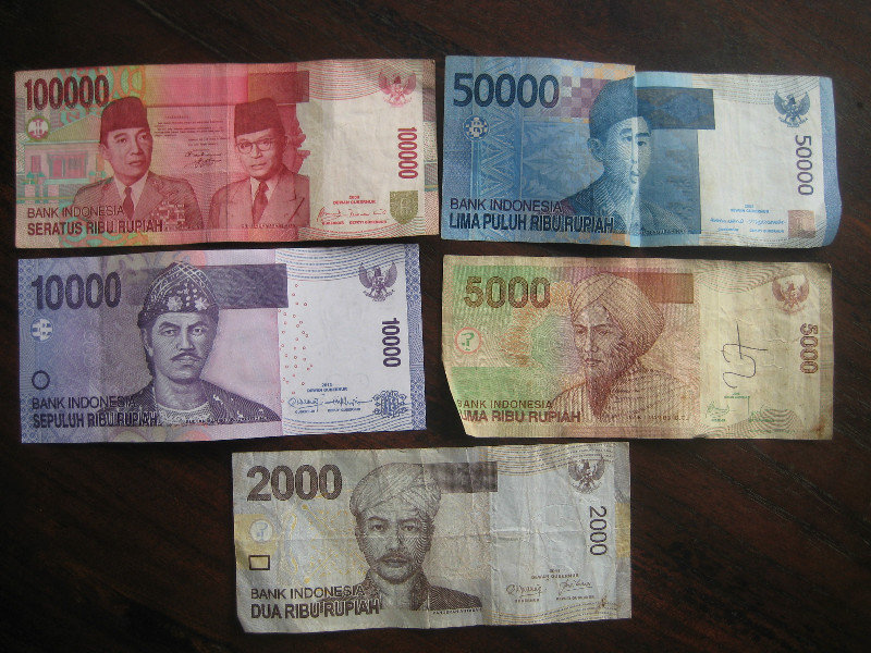 Local currency in Rupiah