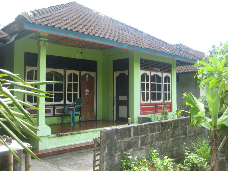 Typical water front home in Nusa Penida