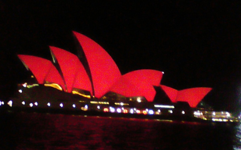 Sydney Opera House celebrating Chinese New Year!