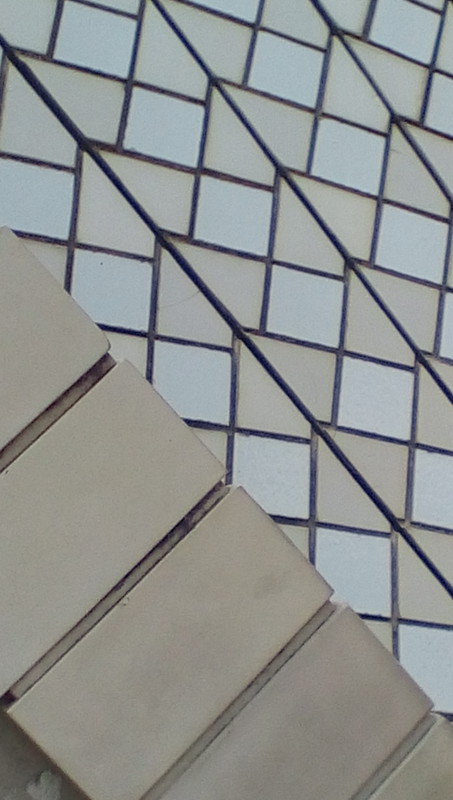 Tiles are glazed 3 times in white and cream, shipped from Sweden