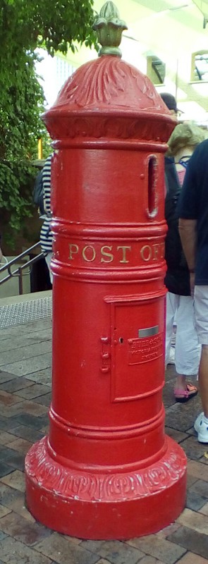 Old British mailbox