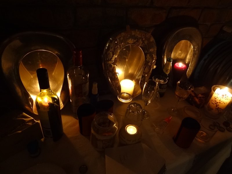 My Bedpans by candlelight 