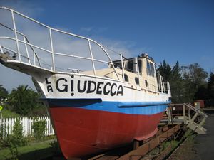 Hundertwasser's boat