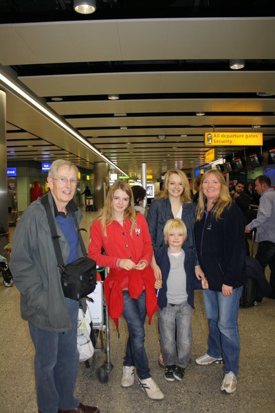 Departures at Terminal 3, Heathrow