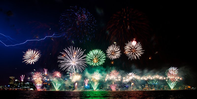 Perth Skyworks fireworks, source - the web!