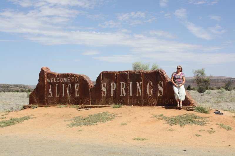Approach to Alice Springs
