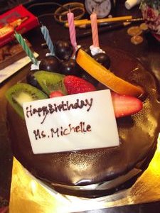 Michelle's tropical birthday cake