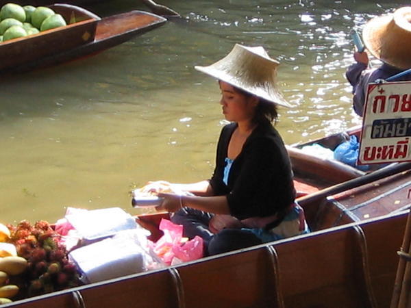 Market Seller on the water!