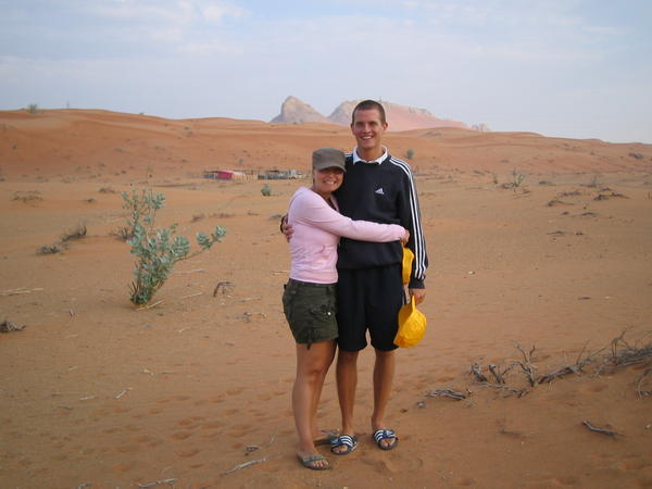 Us in the desert!