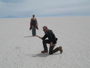 Farting about on the salt flats
