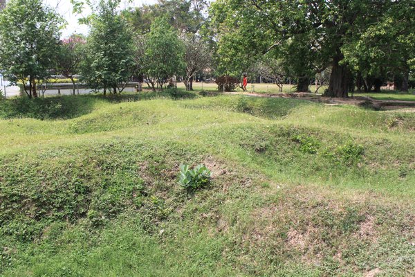 Killing Fields - mounds where graves were