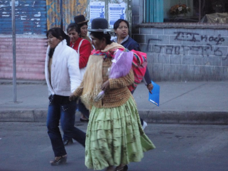 Traditional Bolivian Woman