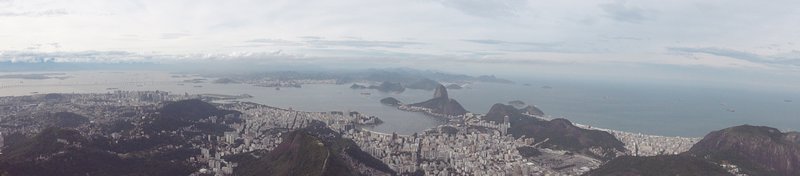 View from Christ the Redeemer