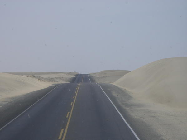 Hovedvejen fra Trujillo til Lima