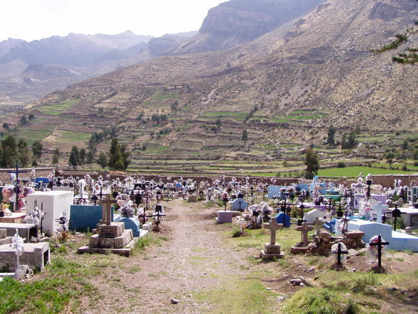 Kirkegården udenfor Chivay