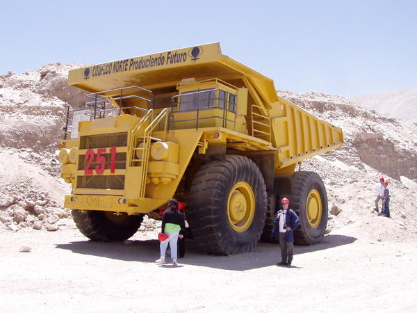 Gigantisk mine-truck