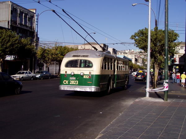 Trolley-bus i Valparaiso