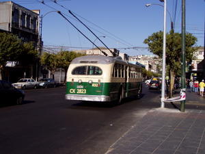 Trolley-bus i Valparaiso