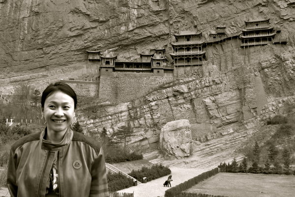Lily at The Hanging Temple