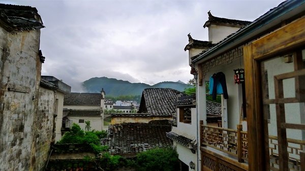 View from my room in Hongcun
