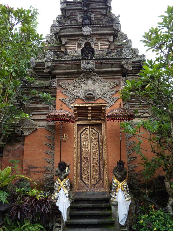 Temple door in Ubud
