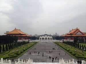 View from Chiang Kai-Shek Memorial Hall