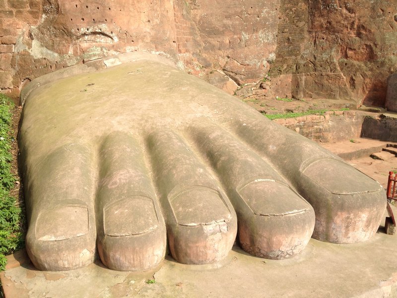 Giant Buddha Foot, Leshan