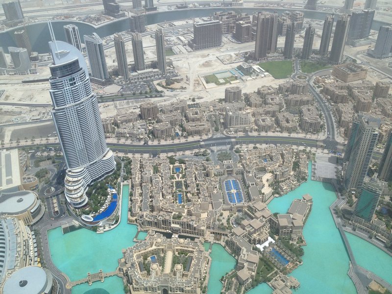View for the Burj