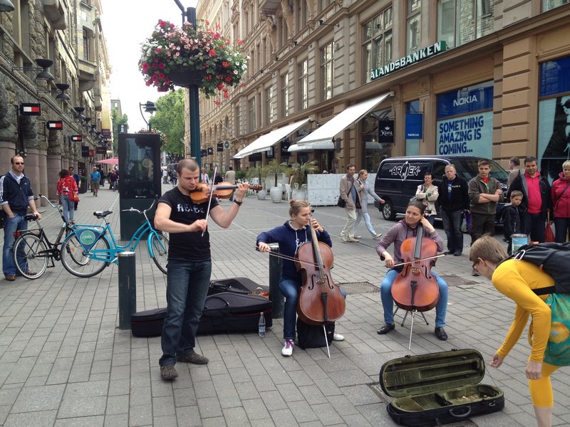 Street Symphony in Helsinki