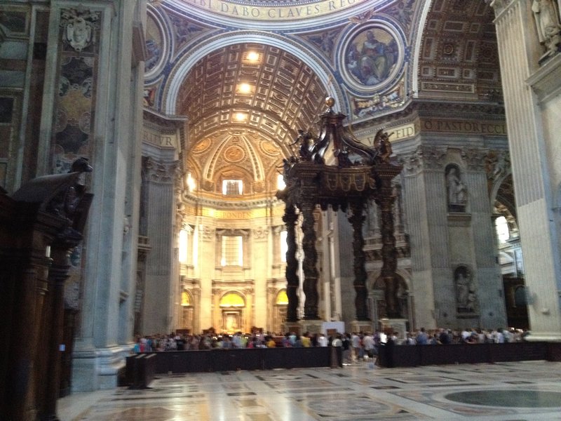 Inside St. Peter's