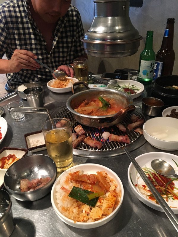 Korean BBQ with John