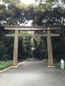 Meiji Jingu Shrine Enterance