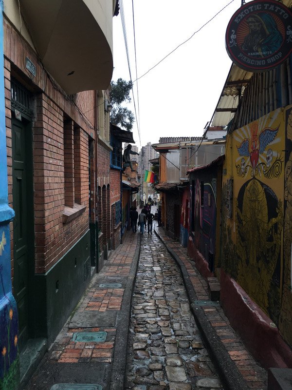 Street in Bogota