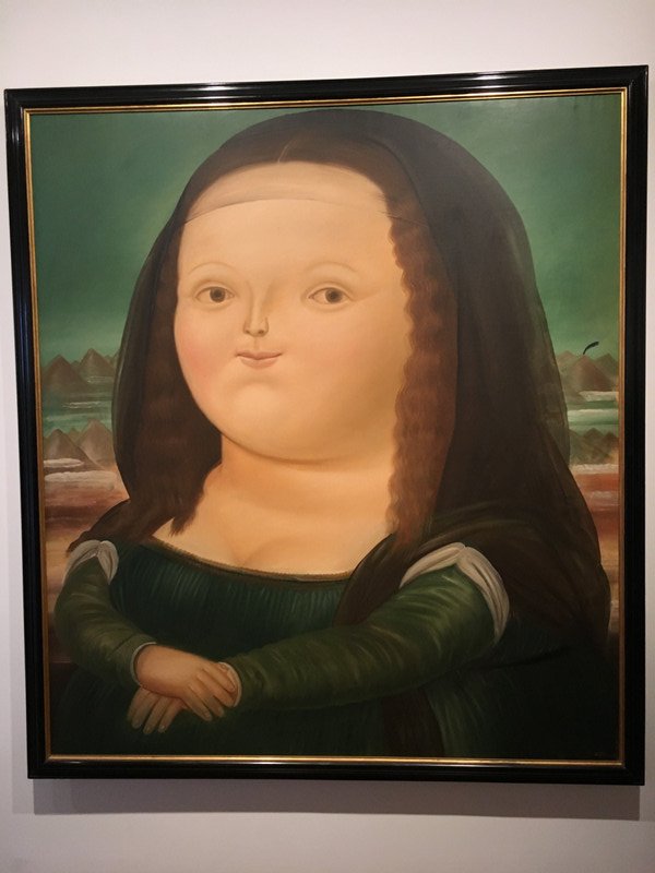 Fernando Botero painting