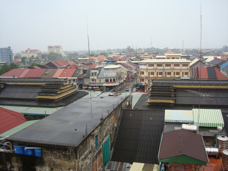 Battambang from the roof