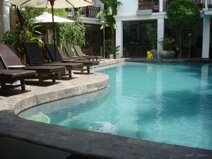 Pool in Siem Reap for my last few days