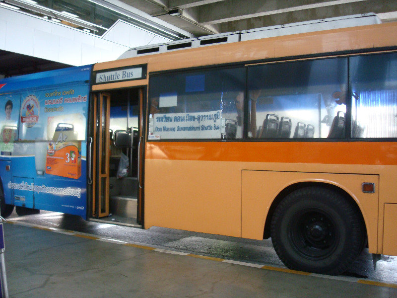 Shuttle bus from BKK to Don Muang Airport